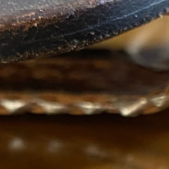 Vintage Stephane Kelian Gold Weave Sandals Sz 8 - Picture 7 of 9